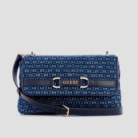 Guess Snakeskin Crossbody Purse Excellent Condition - Picture 1 of 6